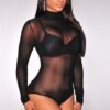 2020 Transparent Sexy Mesh Bodysuit 5 Colors Long Sleeve Jumpsuit Women’s One Piece Sheer Leotard One Piece Underwear Teddy 2020 Transparent Sexy Mesh Bodysuit 5 Colors Long Sleeve Jumpsuit Women’s One Piece Sheer Leotard One Piece Underwear Teddy