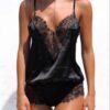 2020 Hot Neon Cute Lingerie Set Sexy Shop V-neck Lace Bra Top Sex Underwear Women European Clothing Mesh Exotic Apparel Costumes