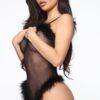 2021 Women’s Teddy Fluff Sexy Lingerie Jumpsuit Solid Color Mesh See-through Sling Sexual Pajamas Sex Toy Pleasantness 2021 Women’s Teddy Fluff Sexy Lingerie Jumpsuit Solid Color Mesh See-through Sling Sexual Pajamas Sex Toy Pleasantness