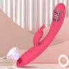 G Spot Rabbit Vibrator for Women Clitoris Sucker Dildo Vagina Sucking Vibrator Female Vacuum Stimulator Sex Toys for Adults 18