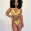 YiDuo Transparent Bra Set Floral Embroidery Underwear Yellow Purple Sexy Erotic Mesh Lingerie 2 Piece Set Women Summer Intimates YiDuo Transparent Bra Set Floral Embroidery Underwear Yellow Purple Sexy Erotic Mesh Lingerie 2 Piece Set Women Summer Intimates