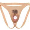 Silicone Fake Vagina Artificial Vagina Pussy Camel Toe Panties Briefs For Crossdresser Drag Queen Shemale Sissy Transgender