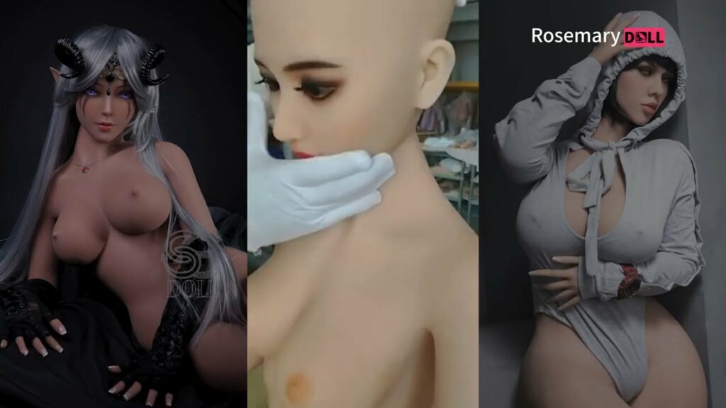 How to Install and Remove a TPE Sex Doll Head | Rosemary Dollsex dolls HD videos