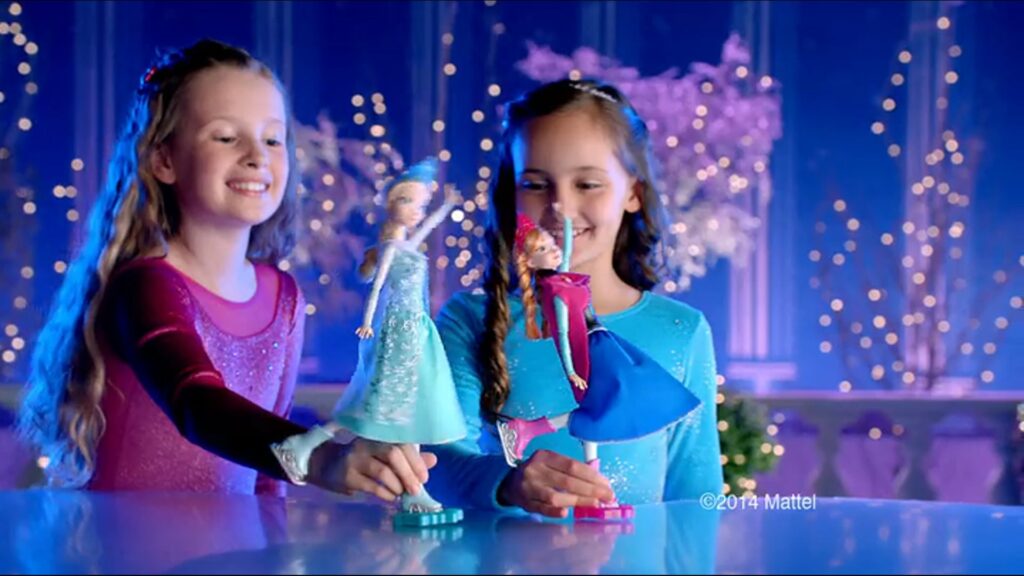 Anna and Elsa ice skating dollssex dolls HD videos