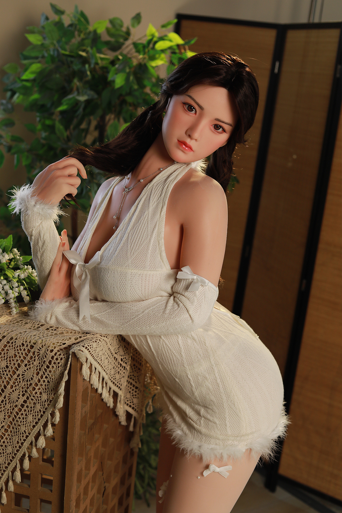 168cm (5.51ft) Big Tits Lovely Asian Sex Doll Silicone Head & Body RC250712 Yuriko FR6