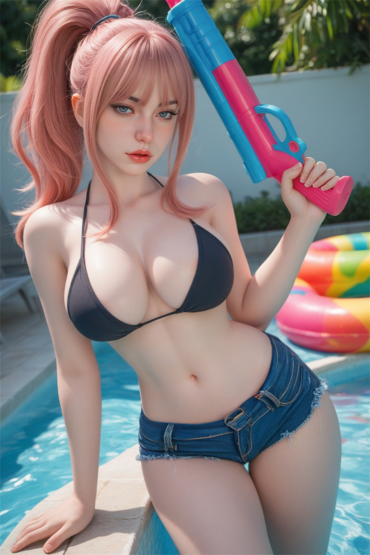 164cm (5.38ft) Big Chest Sweet Charming Girl Silicone Head & Body Sex Doll RD261061 Adelia FR6M Movable Jaw