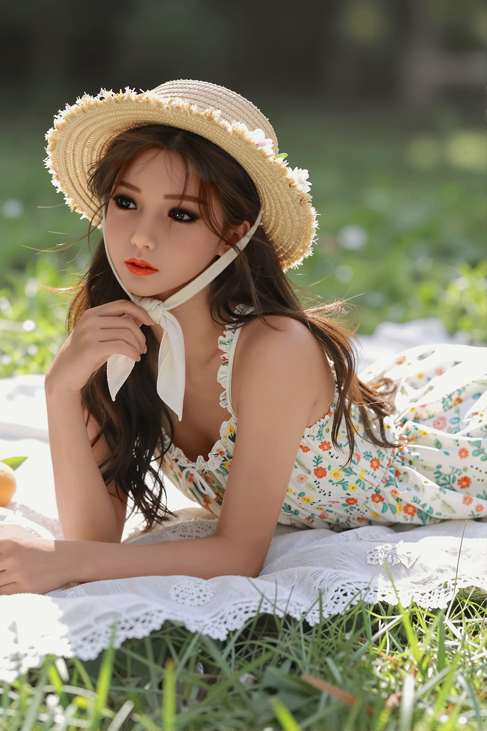 140cm (4.59ft) Small Bust Sweet Girl Love Doll RD261007 Ulani 8 4 2