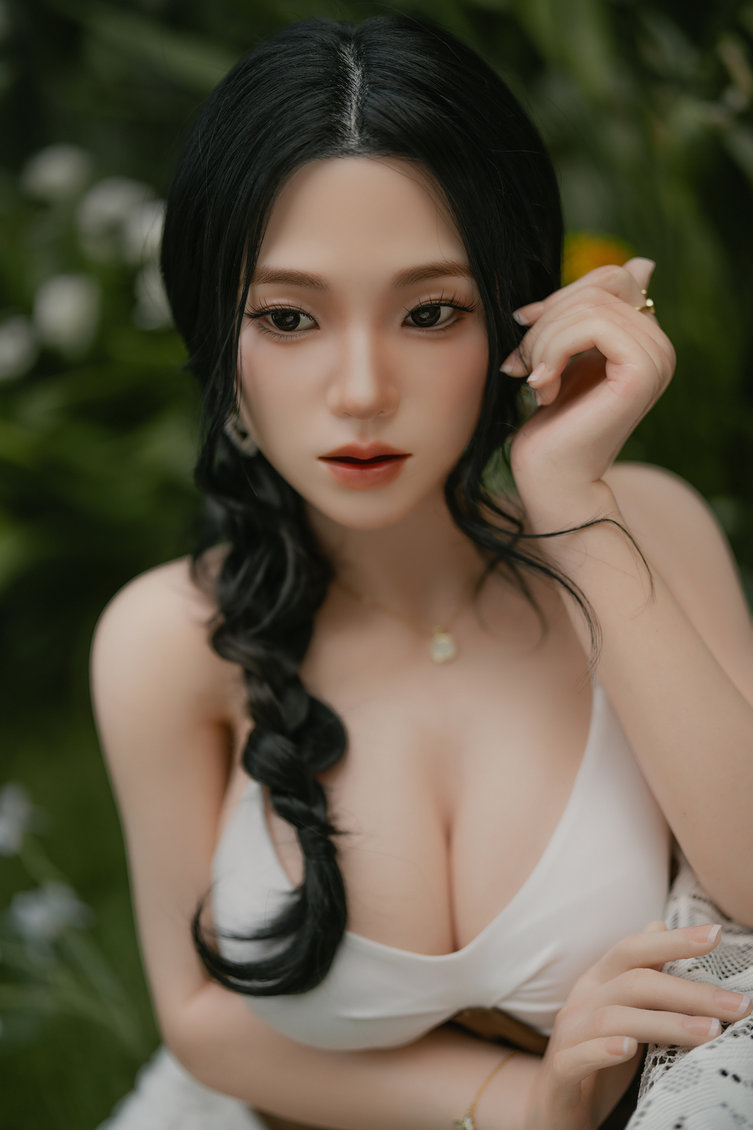 164cm (5.38ft) Big Chest Elegant Beautiful Lady Love Doll Silicone Head & Body RD261090 Nuria FR6M Movable Jaw 15 DSC00051