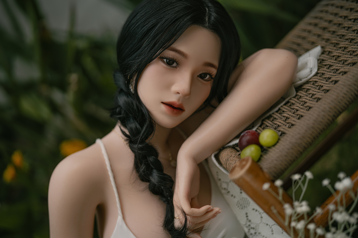 164cm (5.38ft) Big Chest Elegant Beautiful Lady Love Doll Silicone Head & Body RD261090 Nuria FR6M Movable Jaw 18 DSC00084