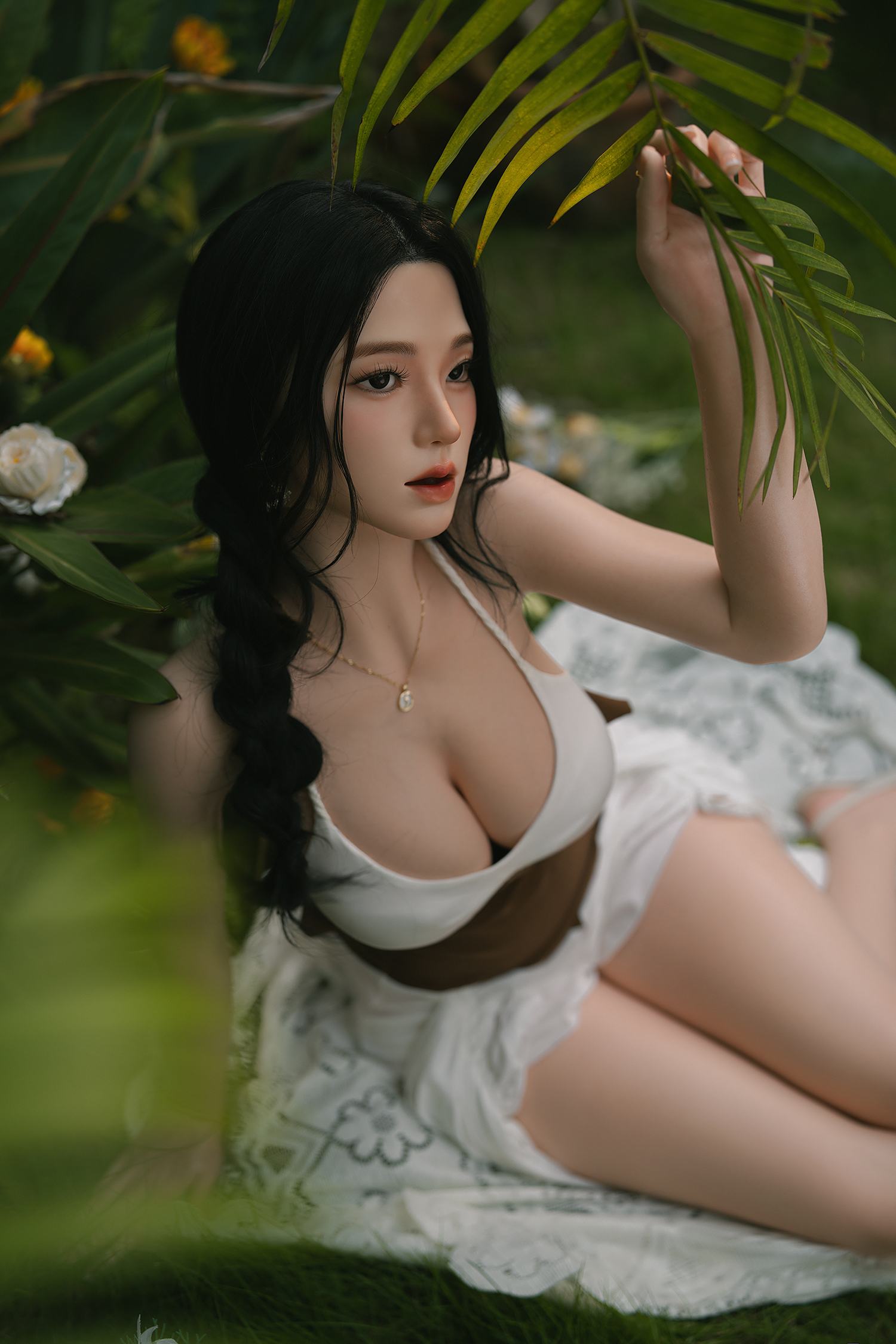 164cm (5.38ft) Big Chest Elegant Beautiful Lady Love Doll Silicone Head & Body RD261090 Nuria FR6M Movable Jaw 25 DSC00141