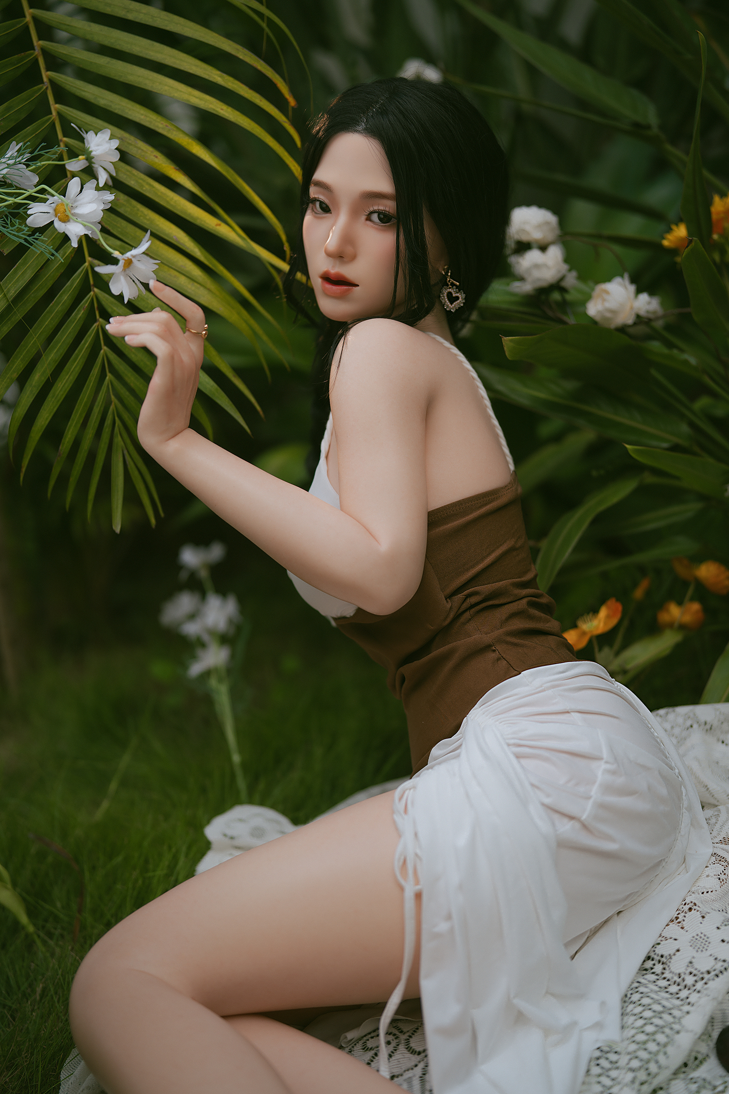 164cm (5.38ft) Big Chest Elegant Beautiful Lady Love Doll Silicone Head & Body RD261090 Nuria FR6M Movable Jaw 3 DSC00149