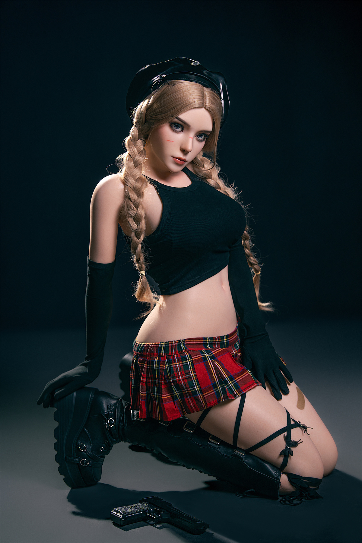 164cm (5.38ft) Big Boobs Blonde Girl Silicone Head & Body Love Doll RD261054 Juliana FR6