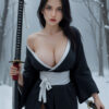 164cm (5.38ft) Big Tits Silicone Head & Body Cosplay Sex Doll RD261023 Alvina FR6